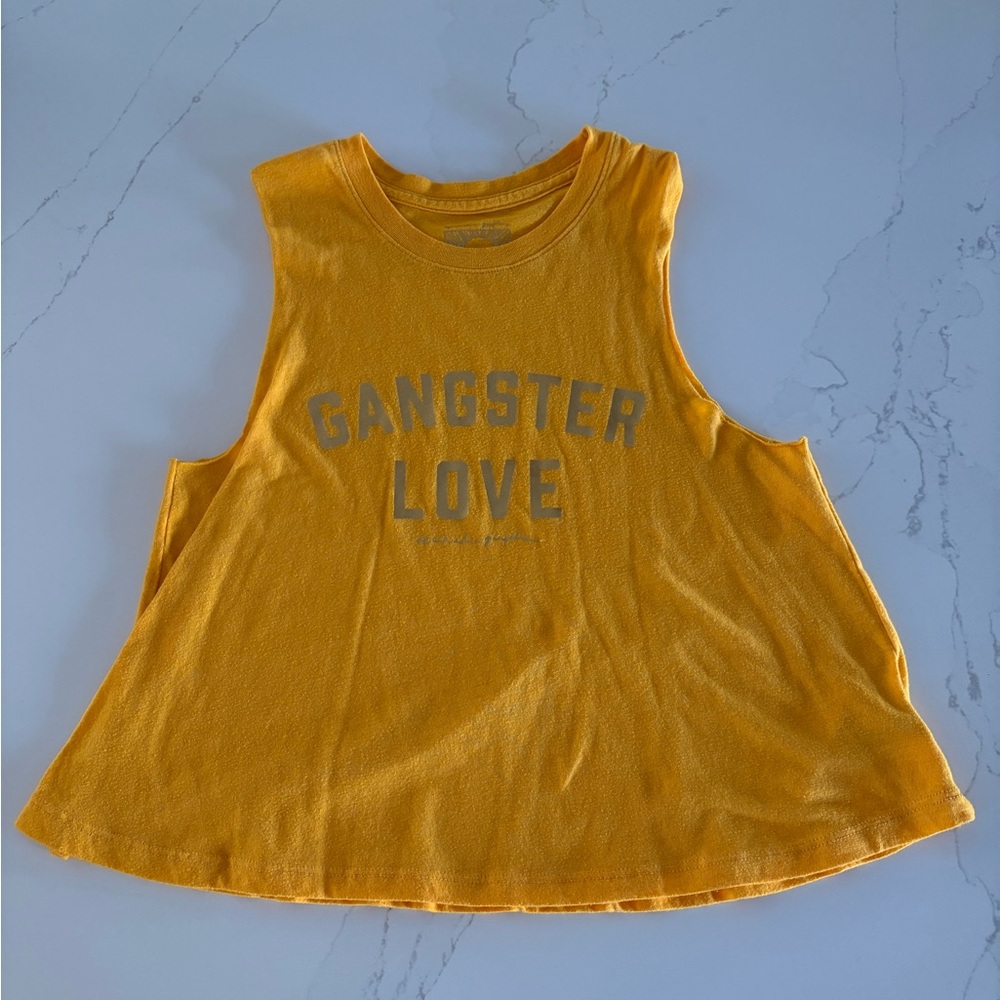 Spiritual gangster size small tank top
